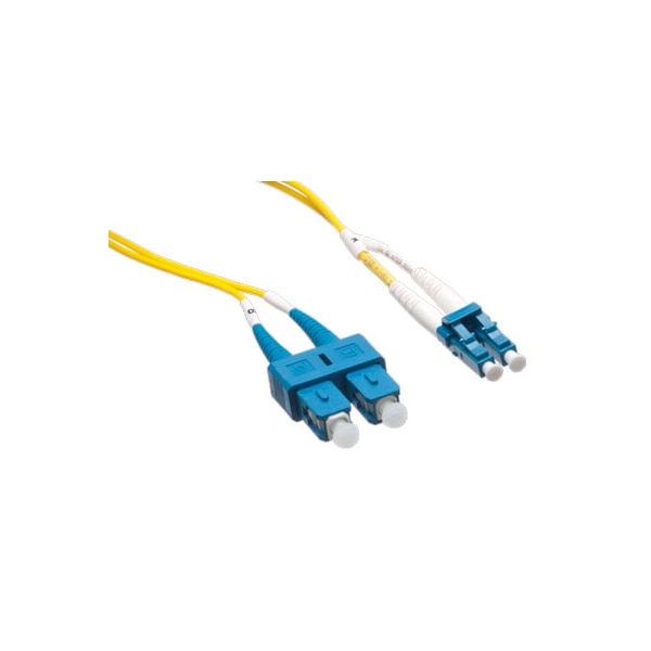 Axiom Manufacturing Axiom Lc/Sc Singlemode Duplex Os2 9/125 Fiber Optic Cable 8M LCSCSD9Y-8M-AX